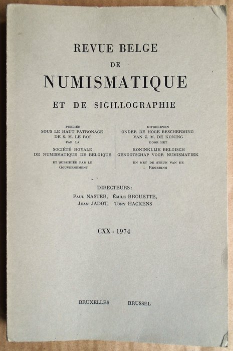 Tien Jaarboeken en Periodieken 'Munt-en Penningkunde' uit Nederland, België  Frankrijk - 1974-2000