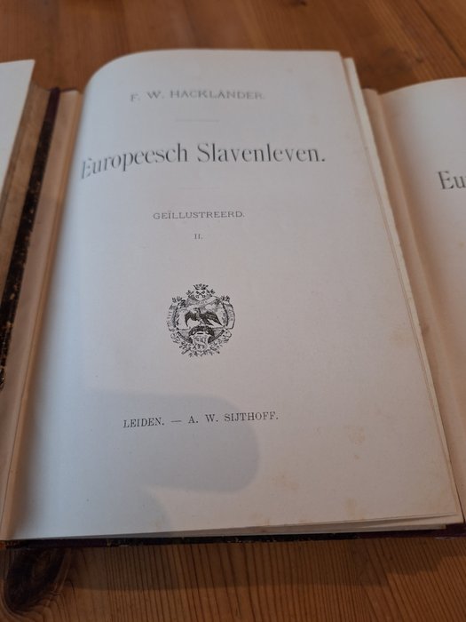 FW Hackländer - Europeesch slavenleven - 1839