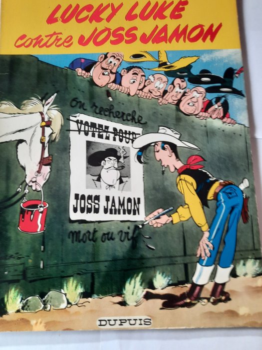 Lucky Luke - 27x B - 27 Album - Genoptryk - 1967/1989