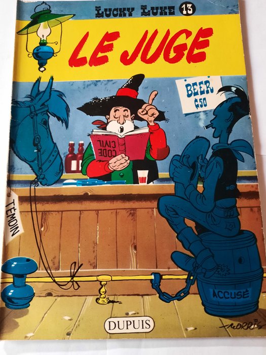 Lucky Luke - 27x B - 27 Album - Genoptryk - 1967/1989