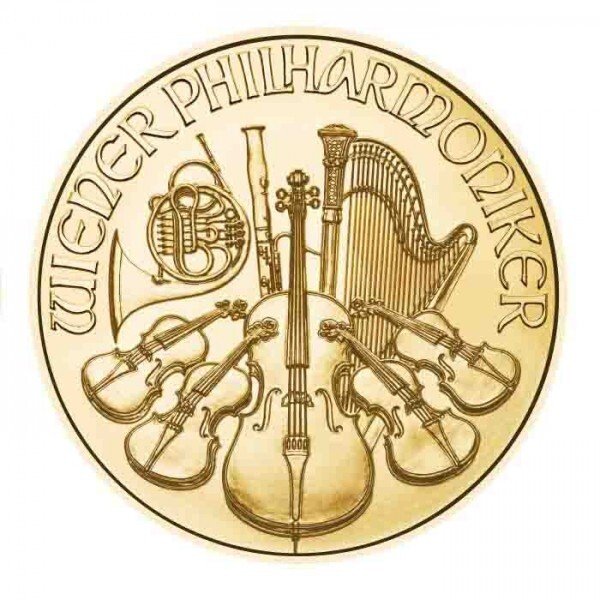 Østrig 2024 189 oz Gold Philharmonic 5 Coin Full Set