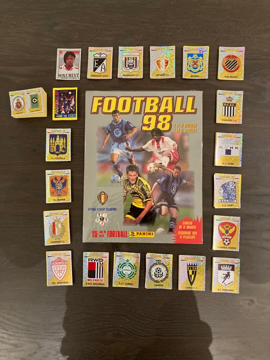 Panini - Football Belgium 1998 - 1 Empty album + complete loose sticker set