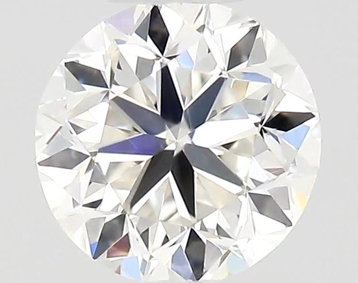 1 pcs Diamant  (Natur)  - 030 ct - Rund - D (farveløs) - VVS1 - Gemological Institute of America (GIA)