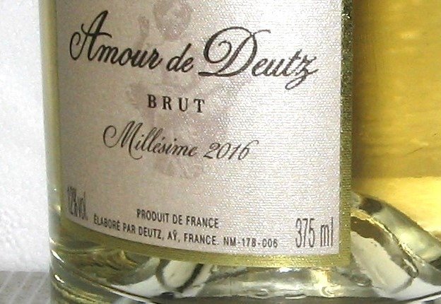 2016 Deutz Amour de Deutz - Champagne Blanc de Blancs - 2 Halve flasker (0375 L)