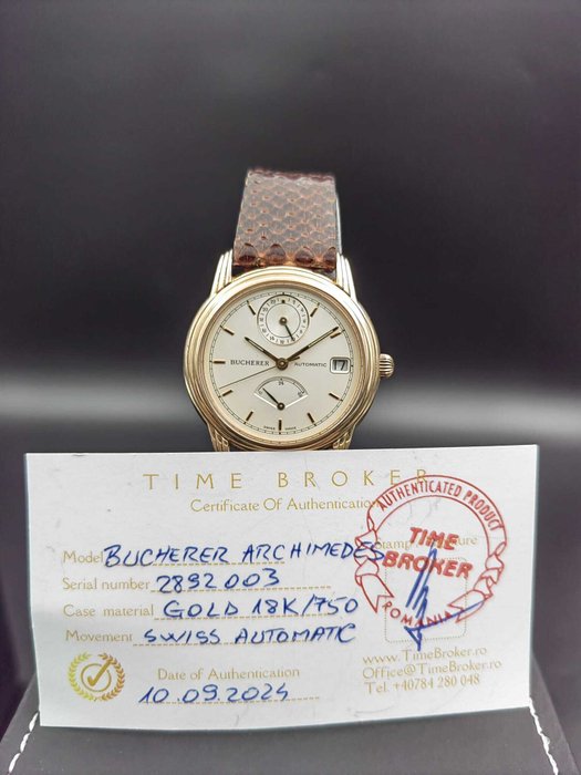 Carl F. Bucherer - Archimedes 18k Solid Gold - LO 541 - Mænd - 2000-2010