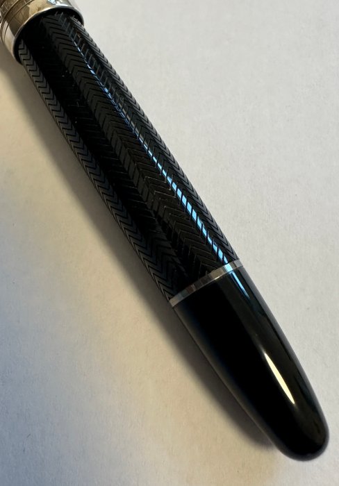 Montblanc - Silver Barley Füller 146 - Meisterstück Solitaire LeGrand - Pen