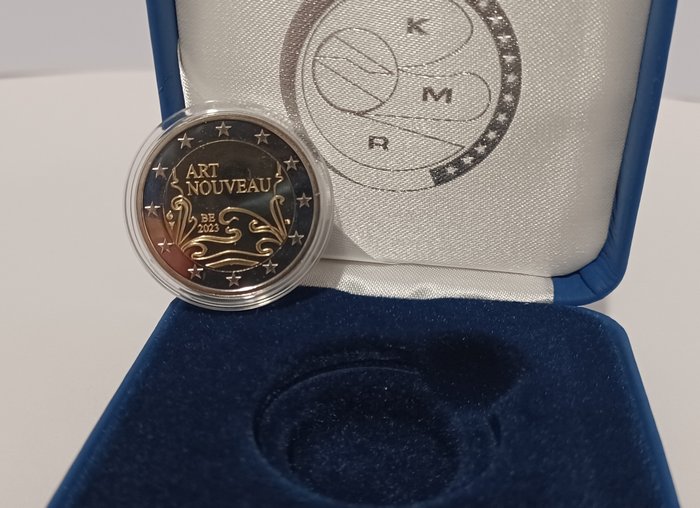 Belgien. 2 Euro 2023 (2 monete) Proof  (Ingen mindstepris)