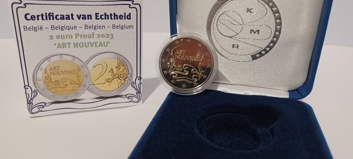 Belgien. 2 Euro 2023 (2 monete) Proof  (Ingen mindstepris)