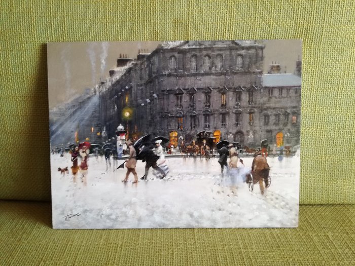 Francesco Tammaro (1939) - Nevicata, Parigi