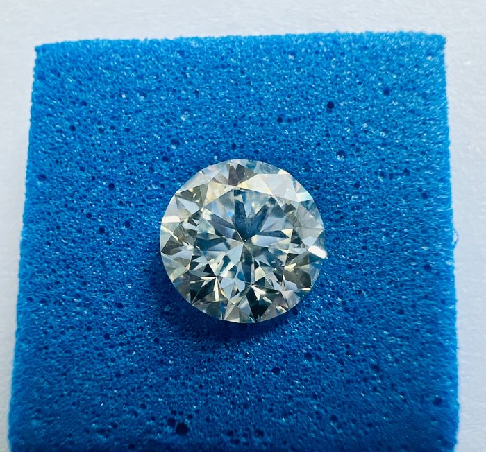 1 pcs Diamant  (Natur)  - 0.70 ct - Rund - G - VVS2 - International Gemological Institute (IGI) - *VG EX*