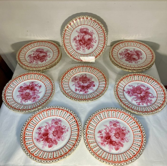 Bauer  Pfieffer Württemberg - Bordservice - Bisqueporcelæn