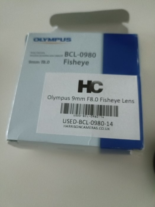 Olympus 9mm f8 FISHEYE BODY CAP LENS Prime objektiv