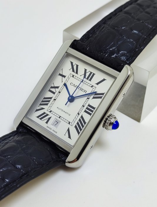 Cartier - Tank Solo XL Automatic - Ref. 3515 - Mænd - 2011-nu