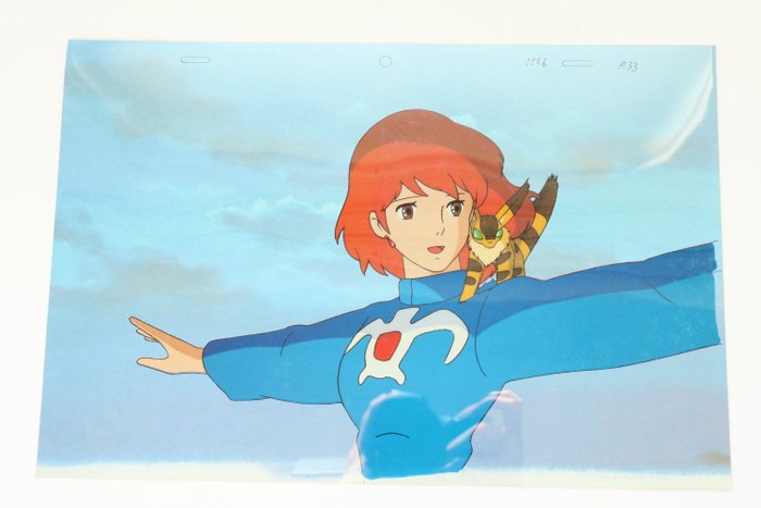 宮崎駿 Miyazaki Hayao Print - Nausicaä of the Valley of the Wind - official repro cel