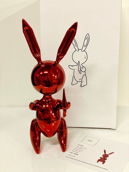 Balloon Rabbit - Red