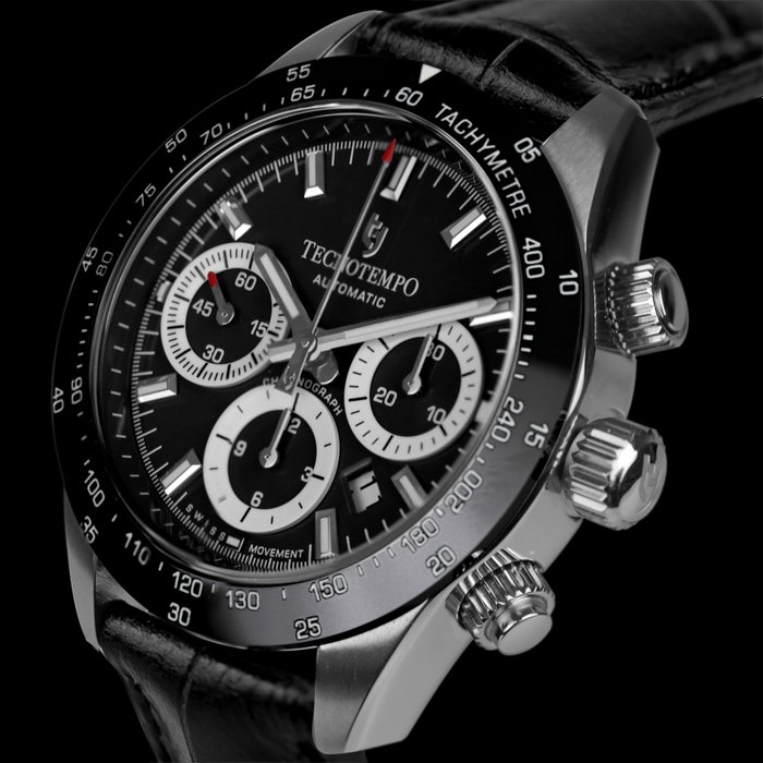 Tecnotempo - "Chrono Round" Limited Edition - Ingen mindstepris - TT.200RO.PN - Mænd - 2011-nu