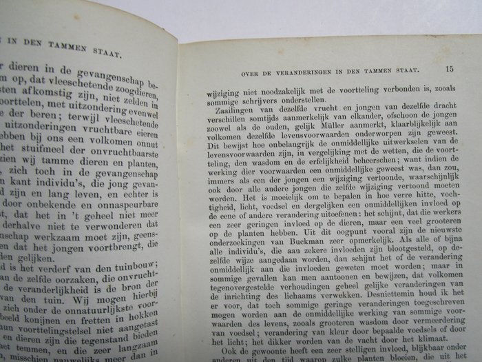 Charles Darwin - Het ontstaan der soorten - 1883