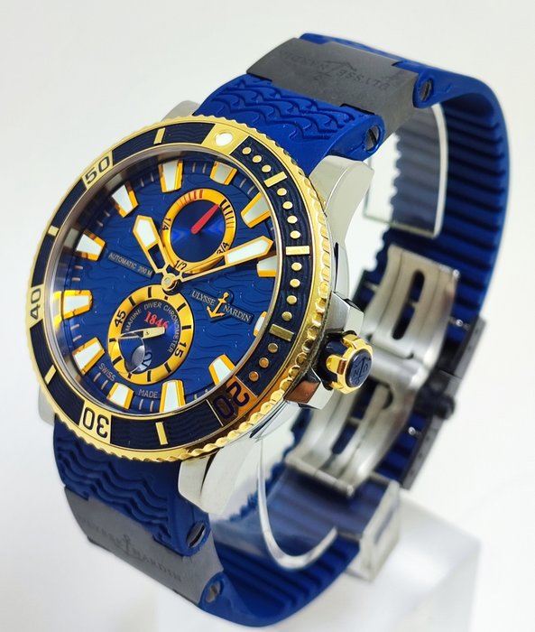 Ulysse Nardin - Maxi Marine Diver Gold/Steel - 265-90 - Mænd - 2011-nu