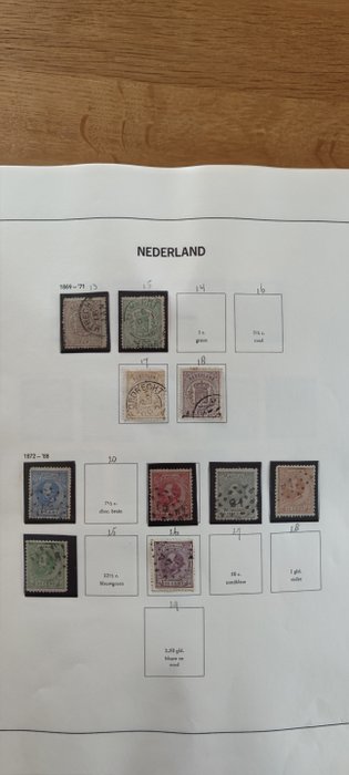 Holland og oversøisk 1852/1971 - Samling i Davo album