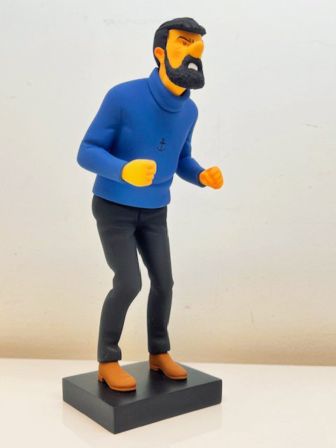 Figur - Tintin - Statuette Moulinsart/Fariboles - Galerie des personnages - Haddock - Harpiks