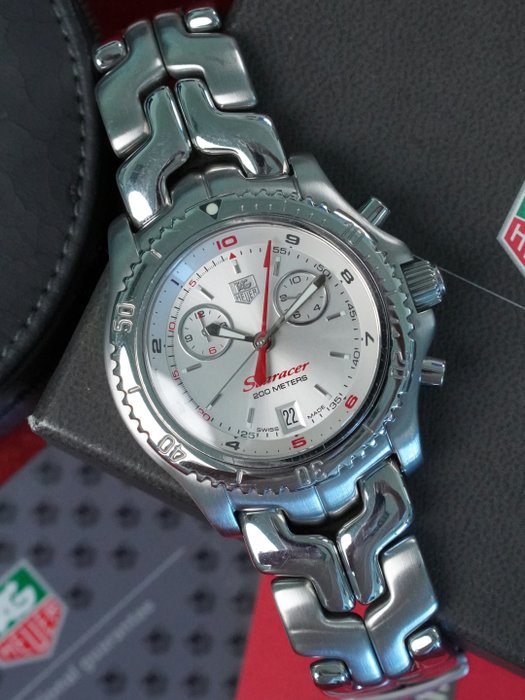 TAG Heuer - Link Searacer Chronograph - CT1114 - Mænd - 2000-2010