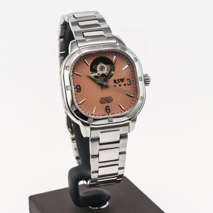 RSW - Le Locle Open Heart - Diamond Swiss Watch - RSWLA122-SS-D-5 - Ingen mindstepris - Kvinder - 2011-nu