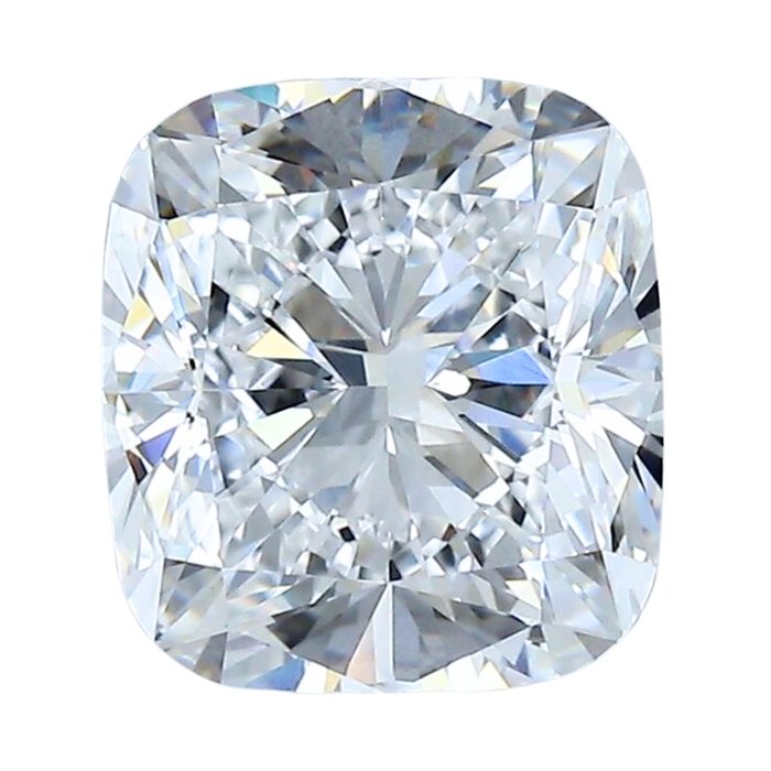 1 pcs Diamant  (Natur)  - 3.03 ct - Pude - D (farveløs) - IF - Gemological Institute of America (GIA)