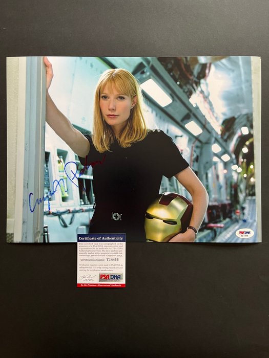 Iron Man, Gwyneth Paltrow - Signed in Person - with PSA/DNA Certificate - Autograph, photo - No Reserve!