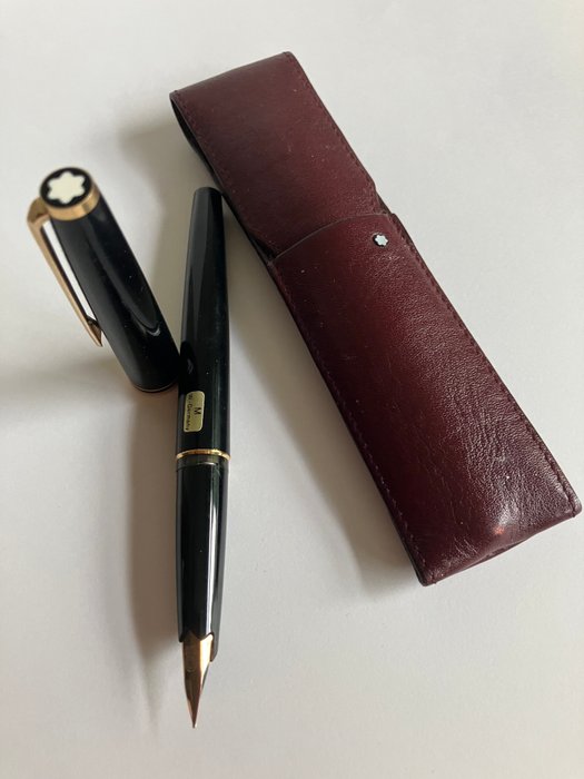 Montblanc - Elégant stylo à plume Mont Blanc. Jamais utilisé - Fyldepen