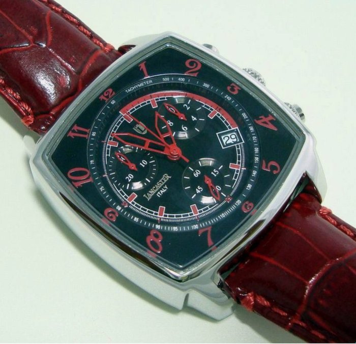 Lancaster Chronograph UNICO Swiss Made ETA Quarzwerk Italy Design - Unico - Ingen mindstepris - 13847 - Mænd - 2011-nu