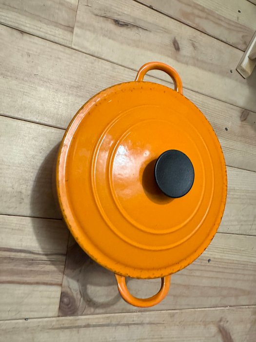 Le Creuset - Pande -  bage fad - Støbejern - Grydegryde