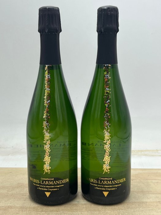 Waris-Larmandier, Particules Crayeuses Extra-Brut Grand Cru Blanc de Blancs - Champagne Grand Cru - 2 Flasker (0,75 L)