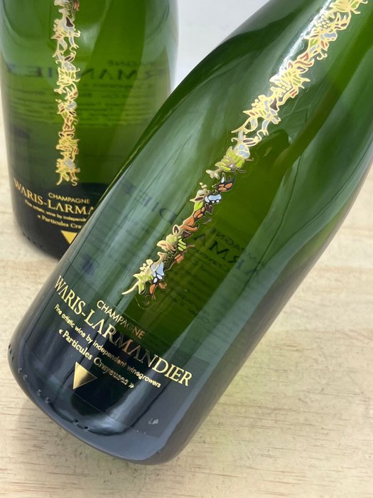 Waris-Larmandier, Particules Crayeuses Extra-Brut Grand Cru Blanc de Blancs - Champagne Grand Cru - 2 Flasker (0,75 L)