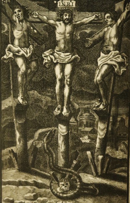 Antoine Godeau  / François Chauveau - Les Tableaux de la pénitence [22 gravures] - 1663