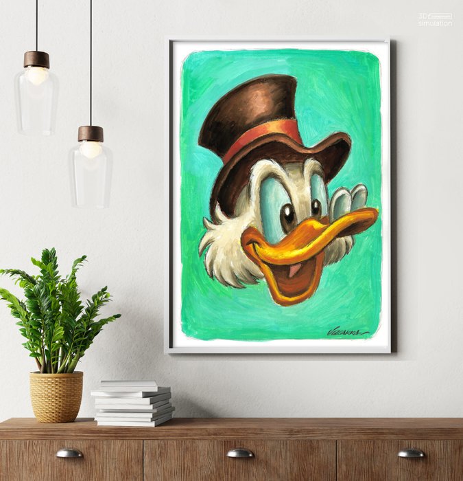 Joan Vizcarra - Scrooge McDuck - Original Painting