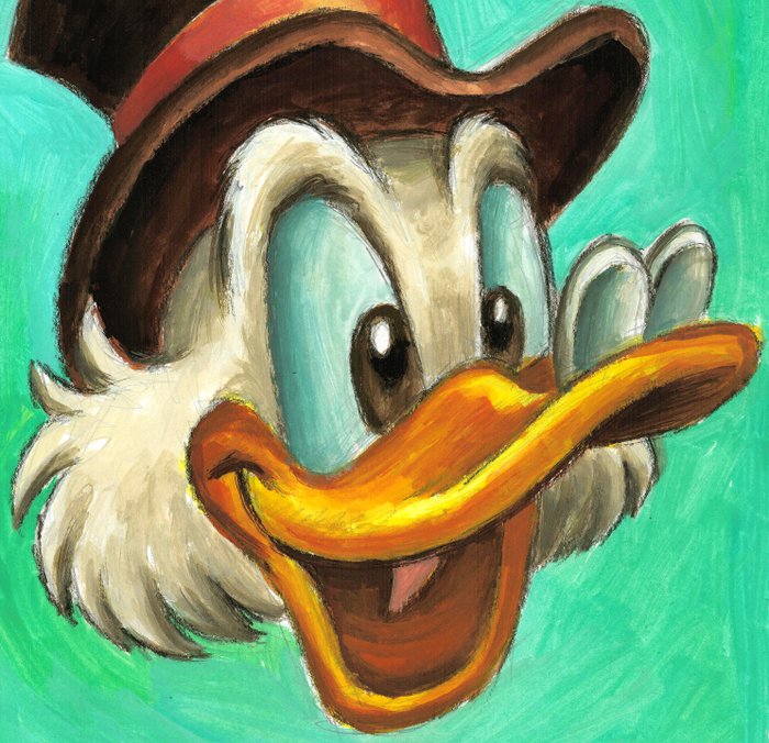 Joan Vizcarra - Scrooge McDuck - Original Painting