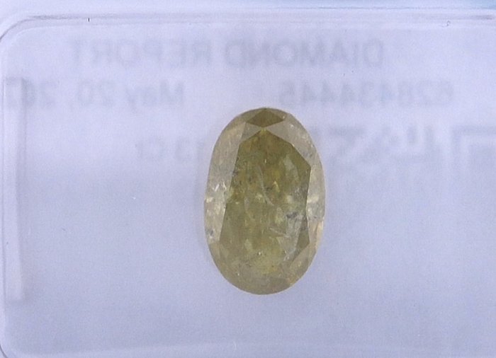 1 pcs Diamant  (Natur)  - 113 ct - Oval - I1 - International Gemological Institute (IGI)