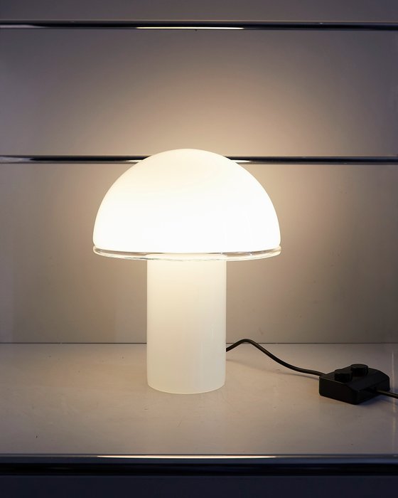 Artemide - Luciano Vistosi - Bordlampe - Onfale Medio - Glas