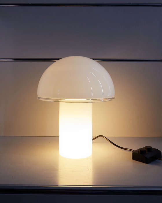 Artemide - Luciano Vistosi - Bordlampe - Onfale Medio - Glas