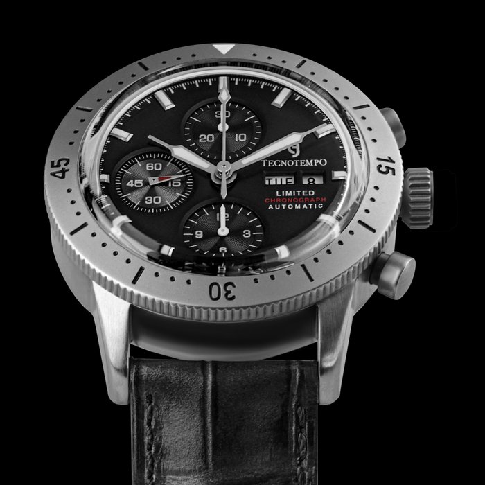 Tecnotempo -  Chronograph - Swiss Movt. - Limited Edition "ONYXCHRONO" - TT.100P.CRNEOX - Mænd - 2023