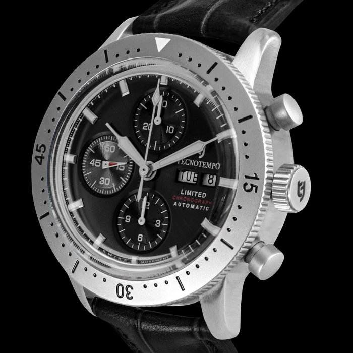 Tecnotempo -  Chronograph - Swiss Movt. - Limited Edition "ONYXCHRONO" - TT.100P.CRNEOX - Mænd - 2023