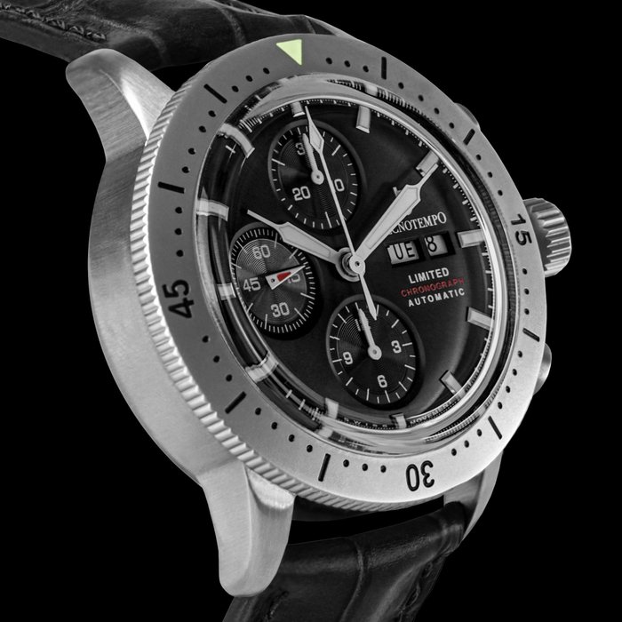 Tecnotempo -  Chronograph - Swiss Movt. - Limited Edition "ONYXCHRONO" - TT.100P.CRNEOX - Mænd - 2023