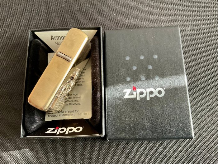 Zippo - Marlboro - Lommelighter - Messing