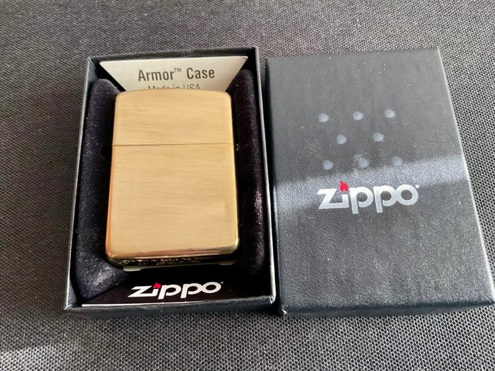 Zippo - Marlboro - Lommelighter - Messing