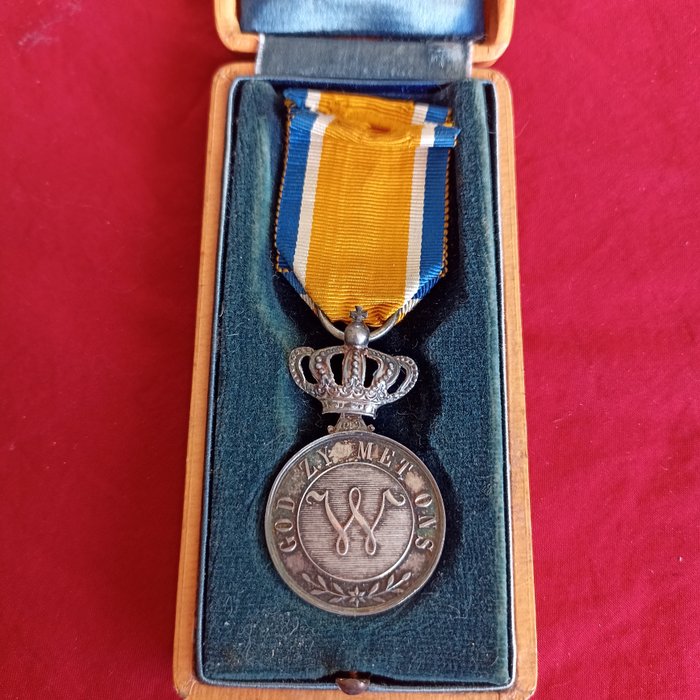 Holland - Belønning - Silver Medal of The Order of Orange-Nassau