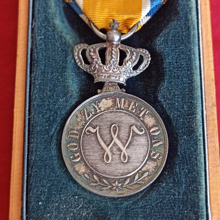 Holland - Belønning - Silver Medal of The Order of Orange-Nassau