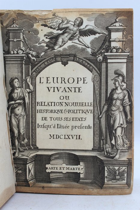 Chapuzeau, Samuel - L'Europe vivante ou relation nouvelle historique  politique de tous ses États suivi Des portraits.. - 1667