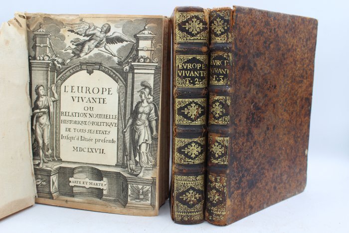 Chapuzeau, Samuel - L'Europe vivante ou relation nouvelle historique  politique de tous ses États suivi Des portraits.. - 1667