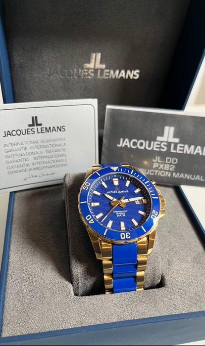 Jacques Lemans - Limited Edition - No. 054/999 - Hybromatic - 1-2222E - Mænd - 2011-nu