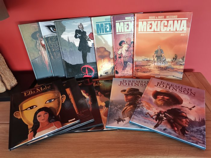 Ella Mahe /Jeremia Johnson /Mexicana/Dracula - 4 complete reeksen in HC. - 12 Album - Første udgave